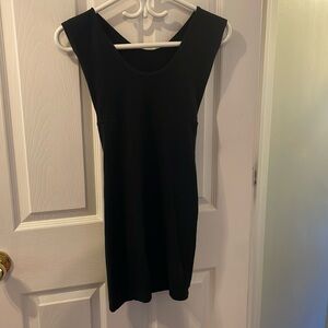 American Apparel Tight Black Mini Dress XS